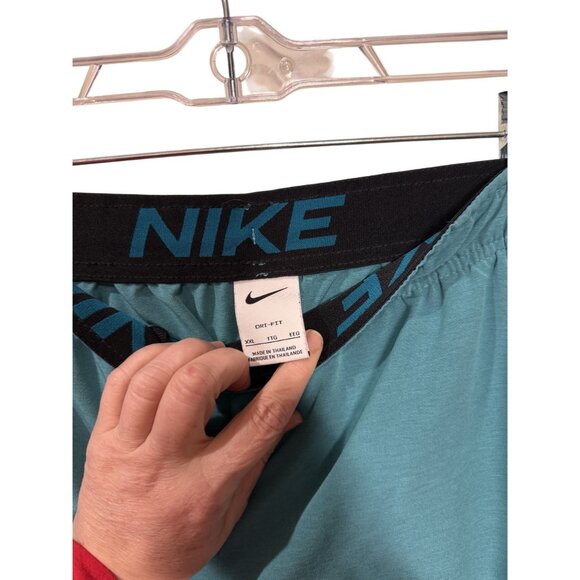 Nike Mens Blue Dri-Fit Athletic Shorts XXL drawstring - Picture 3 of 4